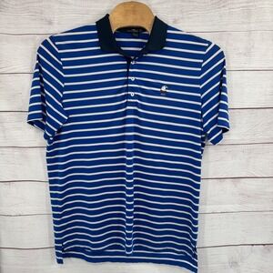 RLX‎ Ralph Lauren Golf Polo Shirt XL Striped Performance Athletic
